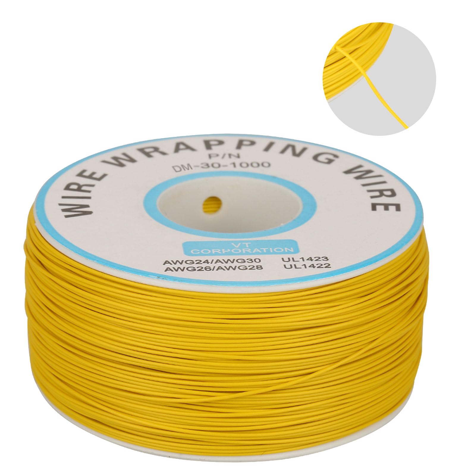 Greensen Drut Miedziany Ocynowany 30AWG, średnica Rdzenia 0,25 Mm do