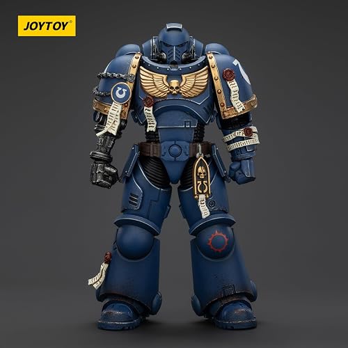 JOYTOY Warhammer 40k Space Marine 2,Ultramarines Brother Chairon-Collectors Edition 1/18 Action Figure Collect And Display Model - 2
