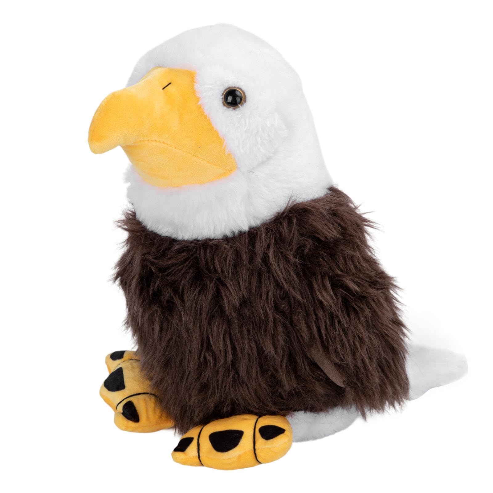 Milageto Eagle Plüsch Driver Head Cover Golfschläger-Kopfbedeckung, entzückender universeller Cartoon-Schlägerkopfschutz für Training Parks Outdoor, Kratzfest, Zubehörschutz, Geburtstage für Freunde