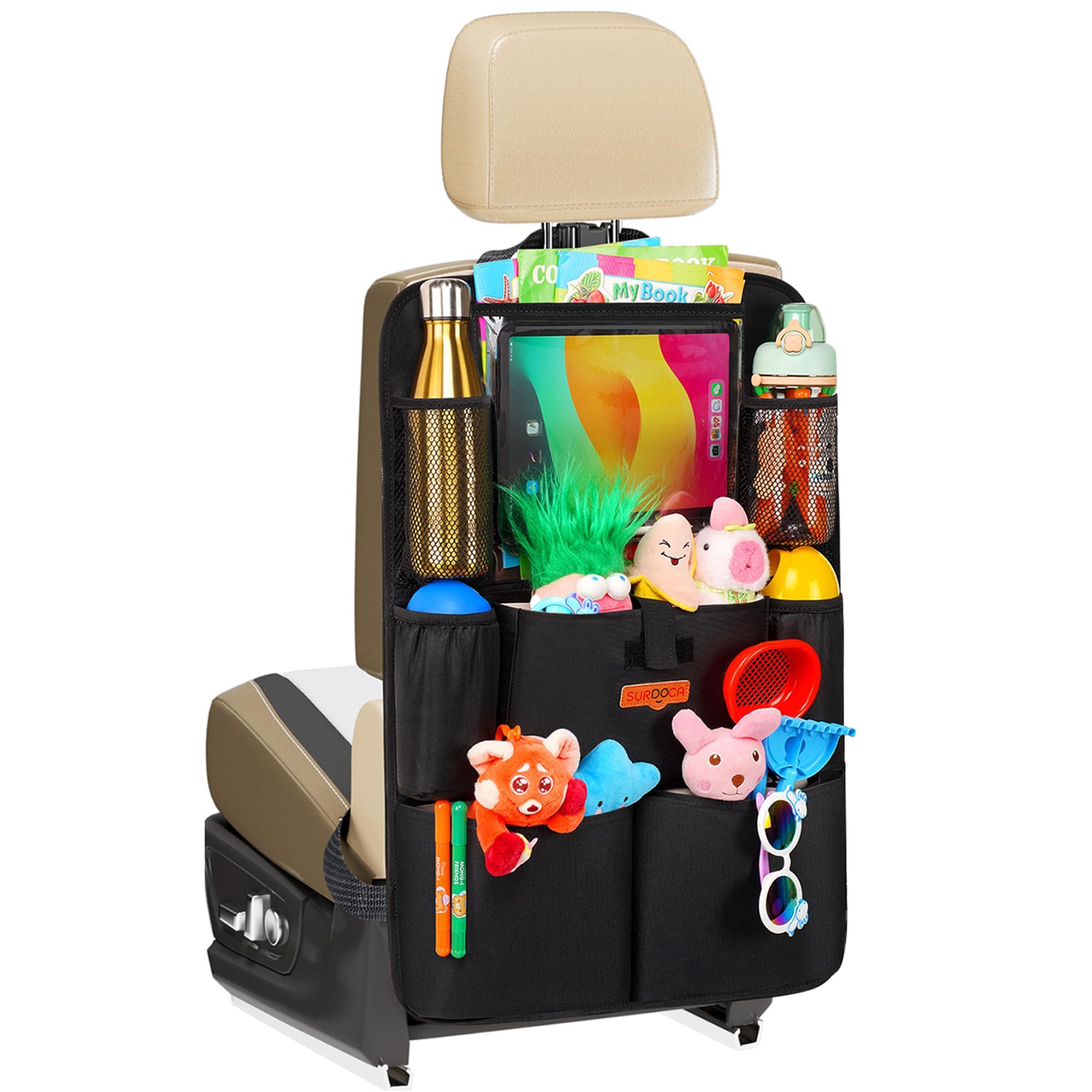 SURDOCA Auto Organizer Kinder, Organizer Auto Rücksitz, Autositz Organizer