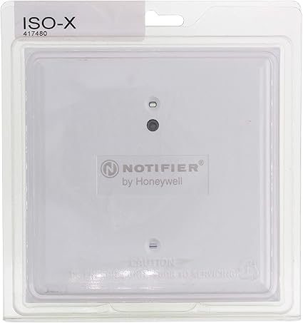 Notifier ISO-X - SLC Loop Isolator Module, Smoke Detectors & Fire ...