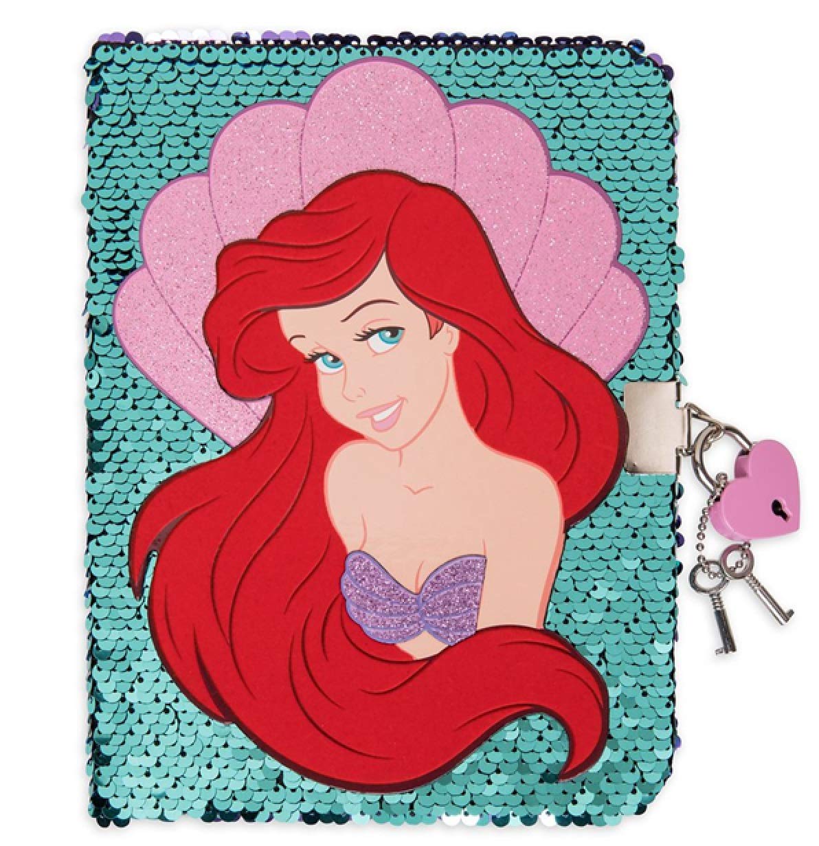 Amazon.com: Ariel Reversible Sequin Diary with Lock and Keys