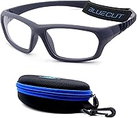 BlueCut Anti-Fog Sports Protection Goggles: Unbreakable Lenses for Basketball, Pickleball & Outdoor Sports