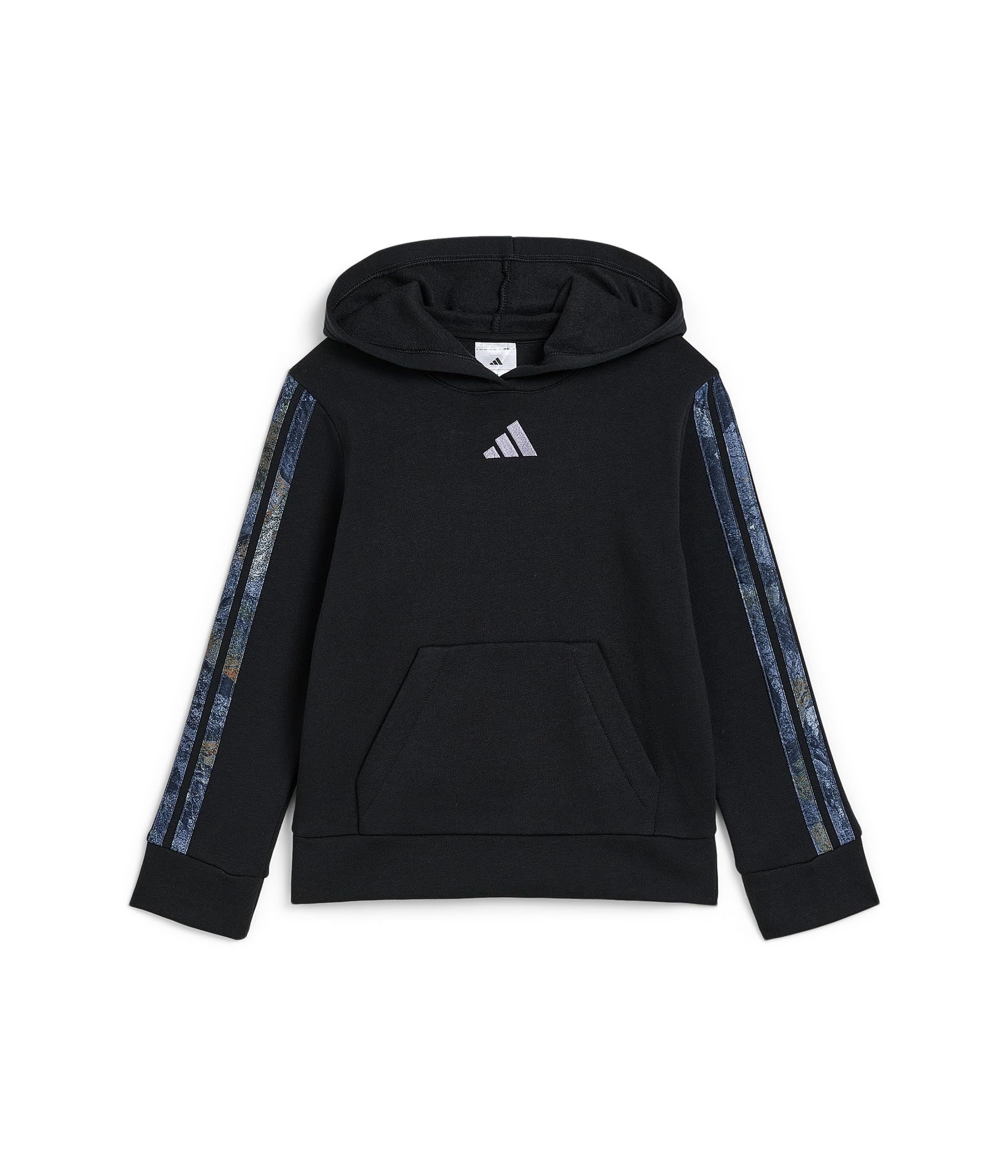 adidas Kids AOP Camo 3S Pullover Joggers Set (Toddler/Little Kid)