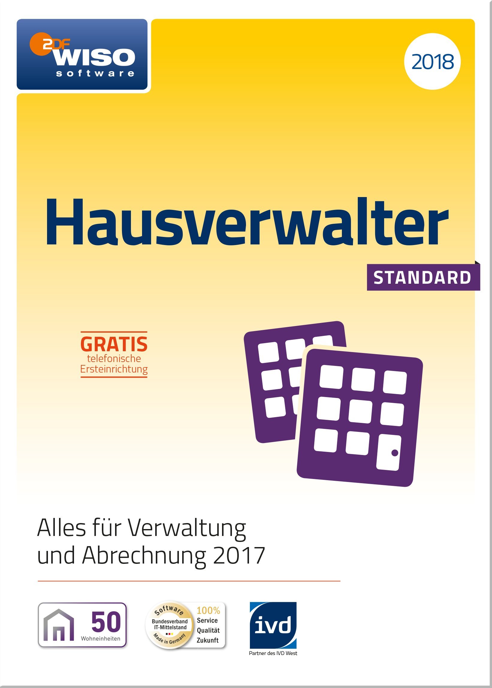 WISO Hausverwalter 2018 Standard [PC Code]