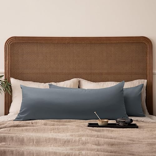 Vista 444 de Thmyo Paquete de 2 fundas de almohada cuadradas decorativas de algodón, fundas de almohada de sublimación en blanco, fundas de cojín blancas