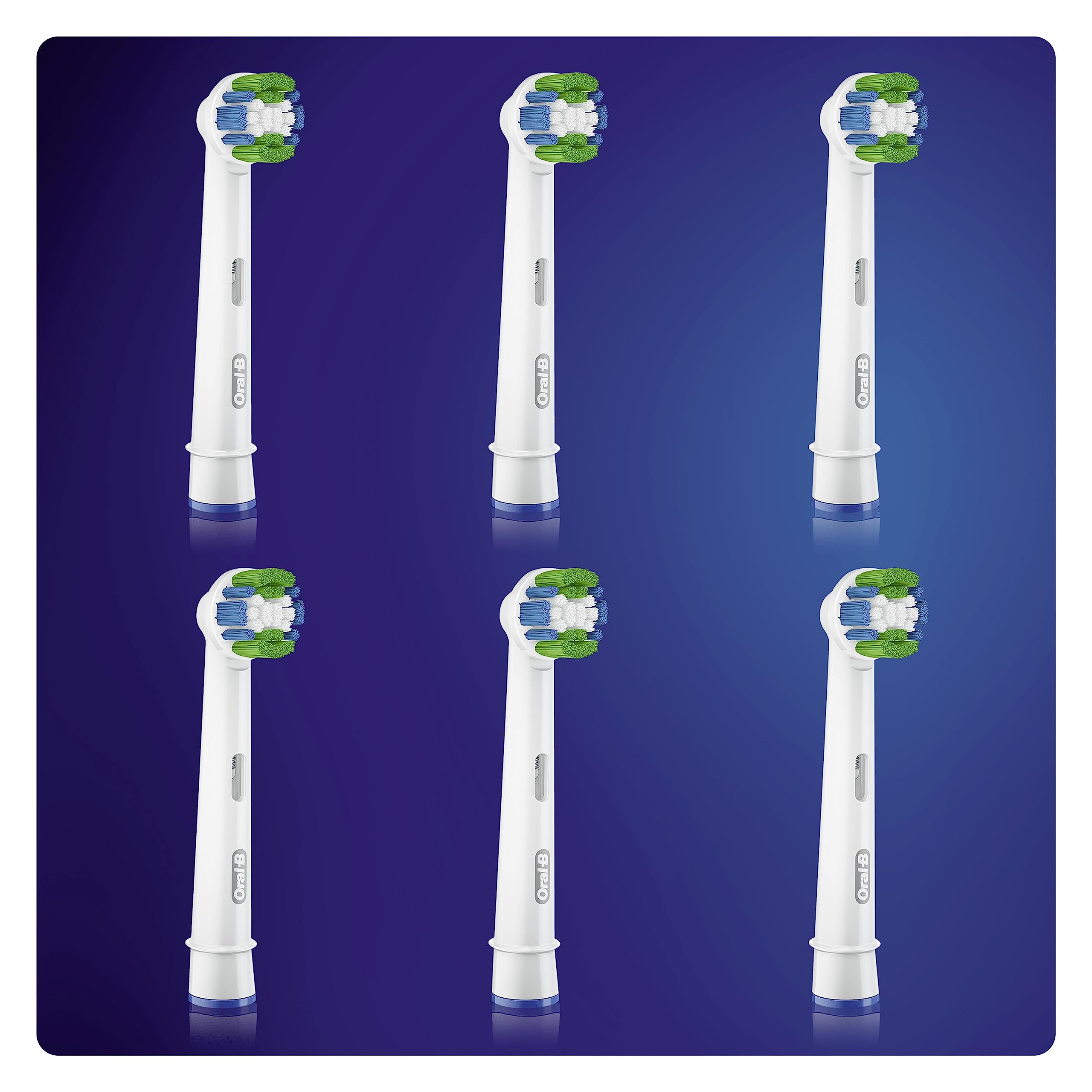 Oral-B Precision Clean Cabezales de Recambio, Recâmbios Originales con Tecnología Cleanmaximiser para Cepillos de Dientes Eléctricos, Pack de 6