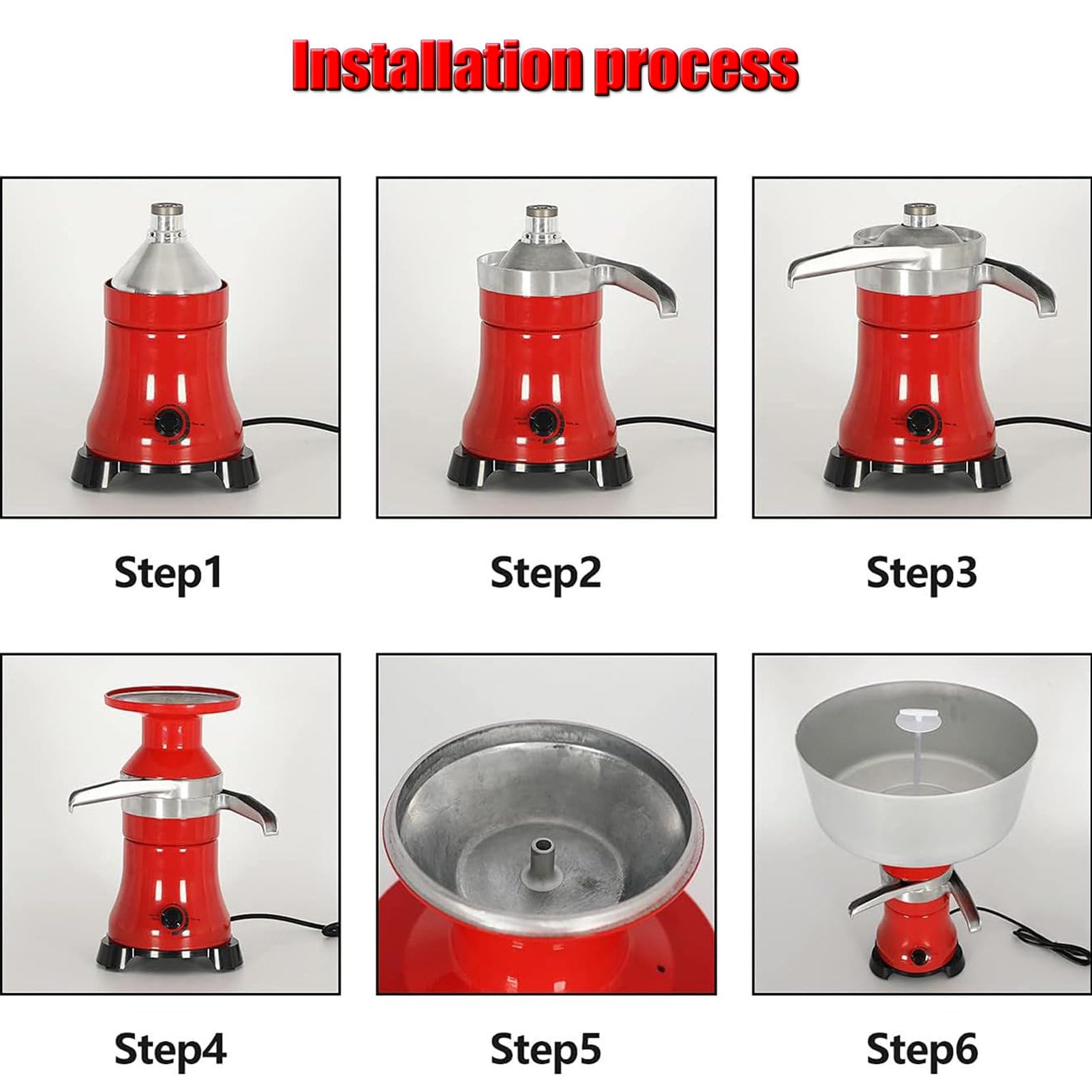 Centrifuga elettrica per Crema di Latte, separatore di Burro per Crema di frappè da 50 l/Ora, per Prodotti lattiero-caseari a Base di Latte di Capra