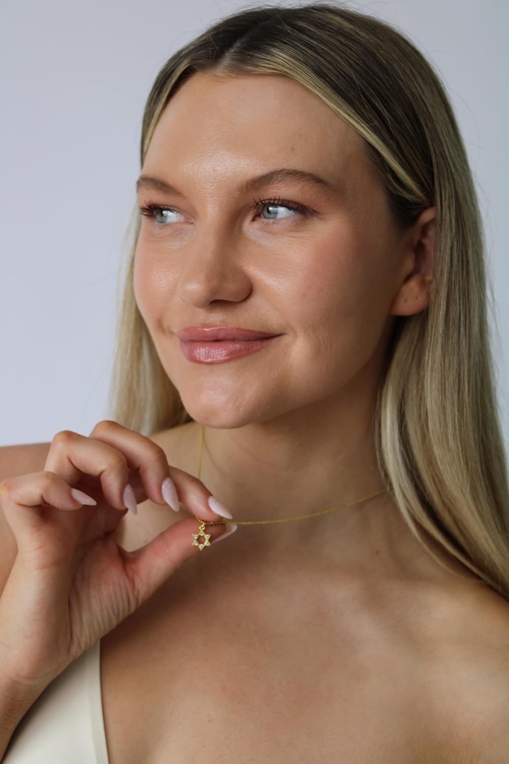 Gold Star of David Necklace for Women | Elegant Jewish Star Pendant | Faith Jewelry for Women | Meaningful Jewelry | Star of David Necklace - Image 6