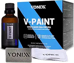 V-Paint 20ml Vonixx Vitrificador Protetor Cristalizador Impermeabilizante de Pintura Automotiva