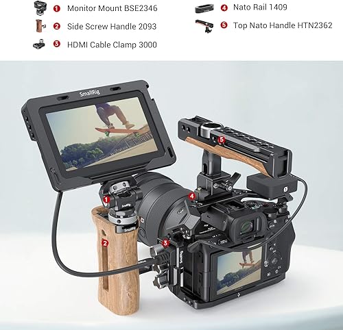 Miniatura 7 de SMALLRIG Armazón para cámara Sony Alpha 7S III A7S III A7SIII A7S3-2999