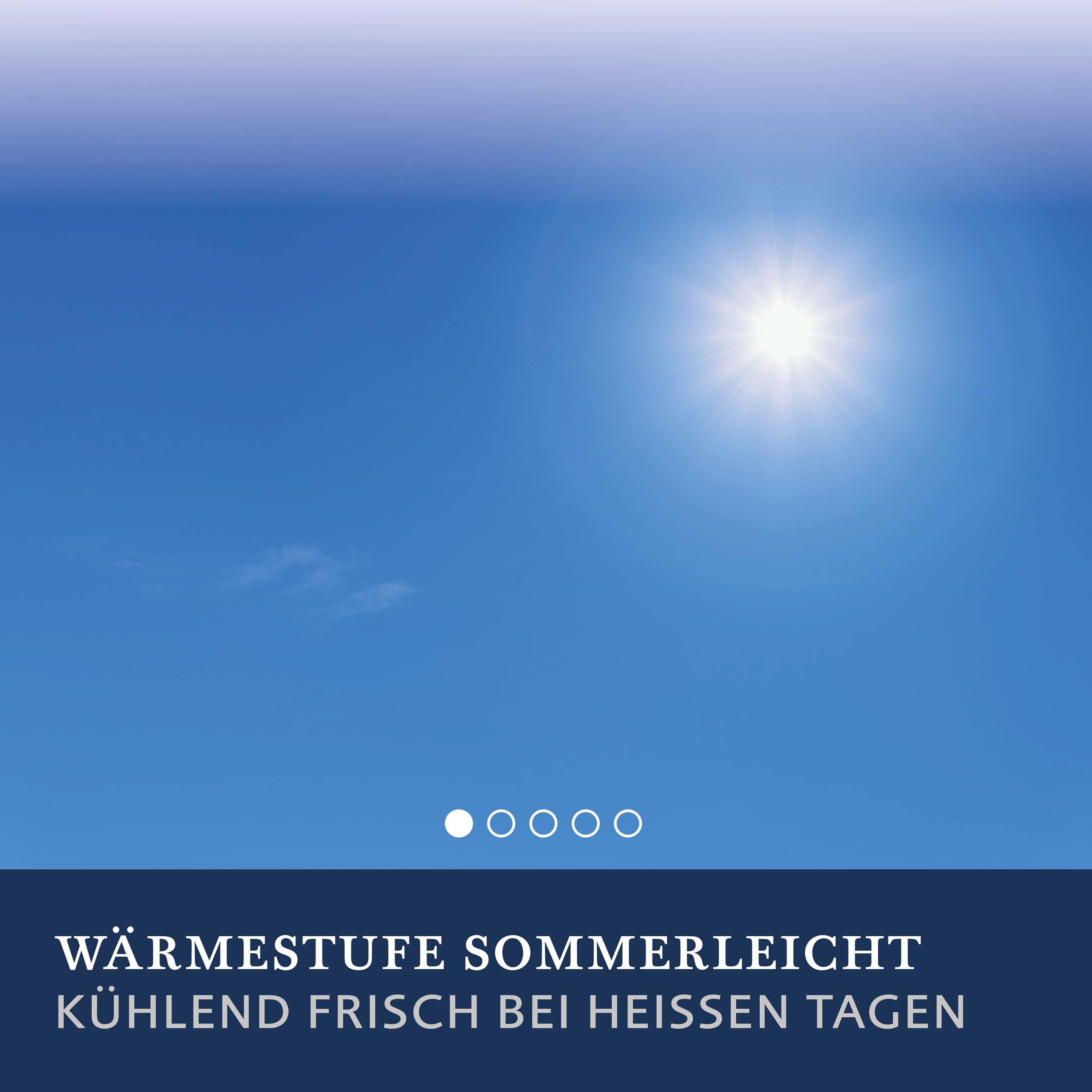 billerbeck Bettdecke Bali Superlight - Daunendecke – 155 x 220 cm – Sommerdecke, leichte Sommerdecke – 90 % Daune, 10 % Federn