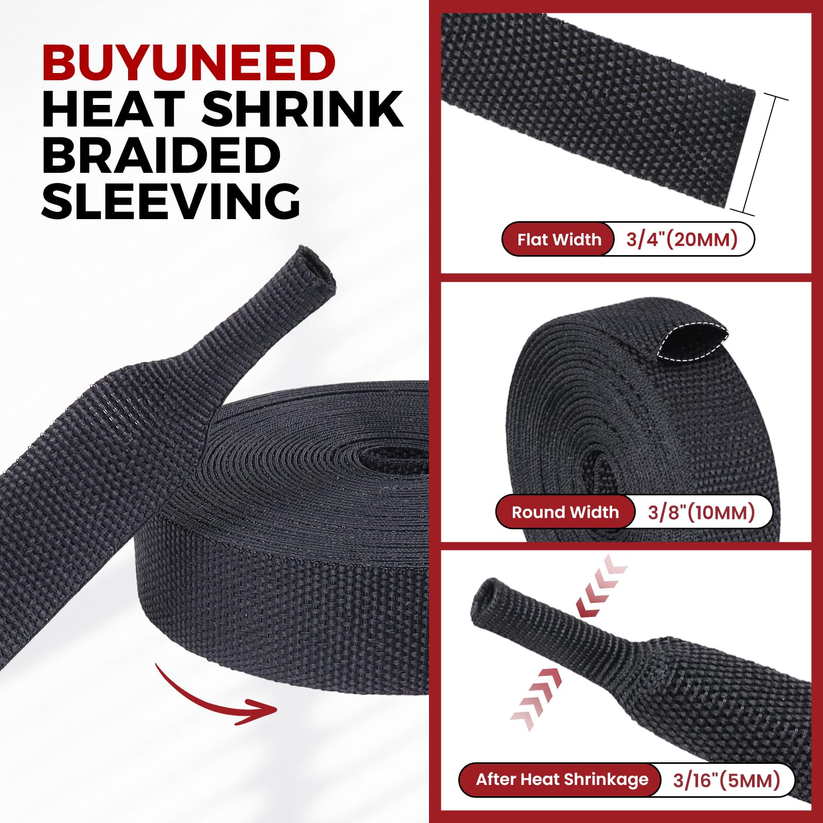 Tube Thermorétractable,Marqueur De Câble Thermorétractable En Plastique