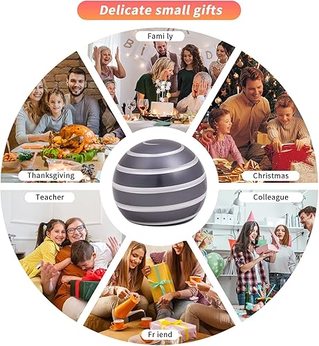 Miniatura 6 de Juguetes de escritorio antiestrés para juguete cinético gadgets geniales, cosas geniales para niños, adolescentes, adultos, giro de 180 segundos,