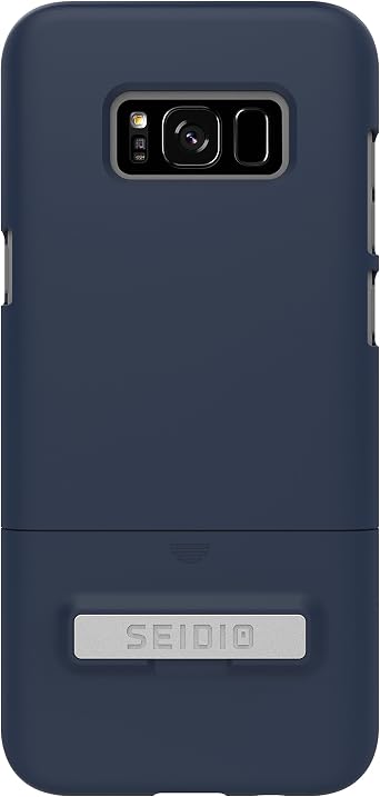 Seidio Surface Kickstand Cell Phone Case for Samsung Galaxy S8 Plus - Blue
