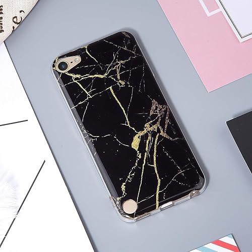 Miniatura 3 de IDWELL - Funda para iPod Touch 7 generación con 2 protectores de pantalla, funda para iPod Touch 6 y iPod 5, ajuste delgado, antiarañazos, flexible,