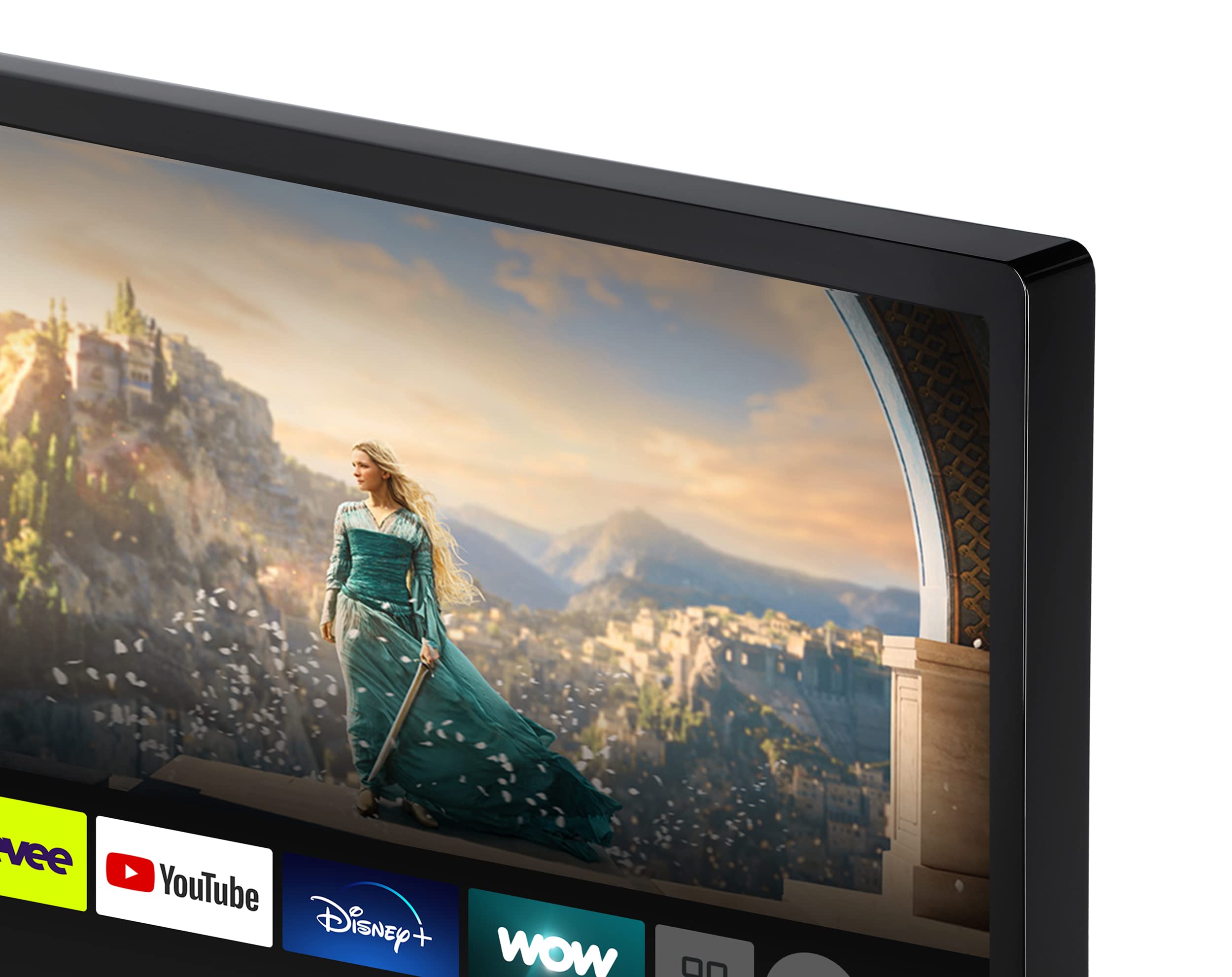 Toshiba 43UF3D63DAX 43 Zoll Smart Fire TV Fernseher (4K Ultra HD, HDR Dolby Vision, Triple-Tuner, Alexa Sprachsteuerung, Bluetooth, Sound by Onkyo), Schwarz