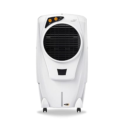 V-Guard VGD55H Desert Cooler - 55 L, Supreme White, Black