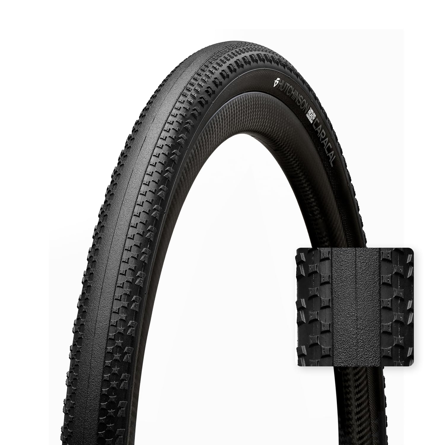 Hutchinson Caracal Tubeless Ready Gravel Reifen - Hellbraun