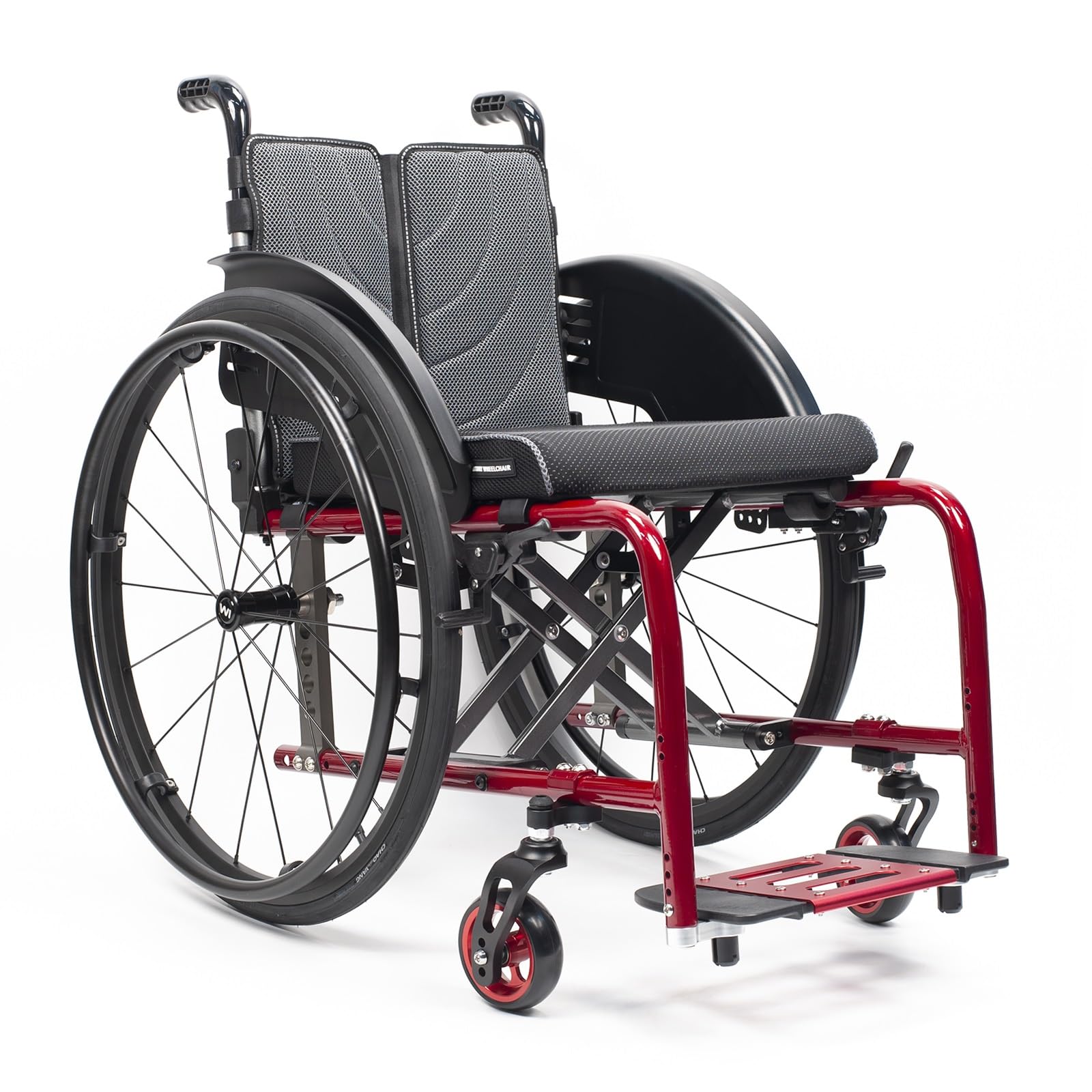 Sedia a rotelle pieghevole,Alluminio,Sedia a Rotelle Leggera Sportiva, sedia a rotelle manuale semovente,sgancio rapido,adatta per pazienti con mobilità ridotta(G,Seat width 42cm/16.5in)