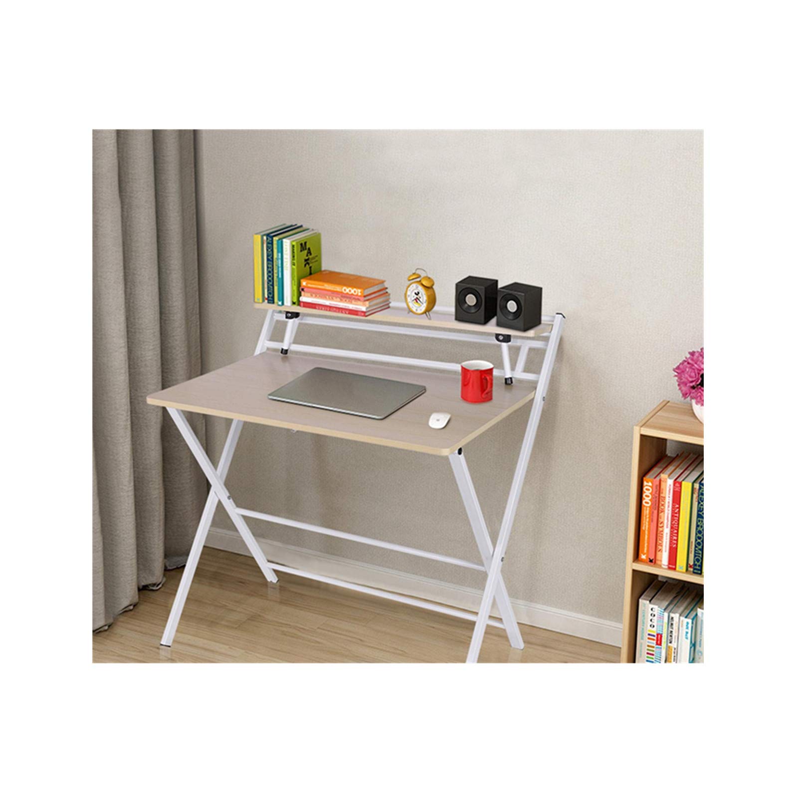 Buy Foldable Computer Desk, Small Lazy Laptop Table for Small Space
