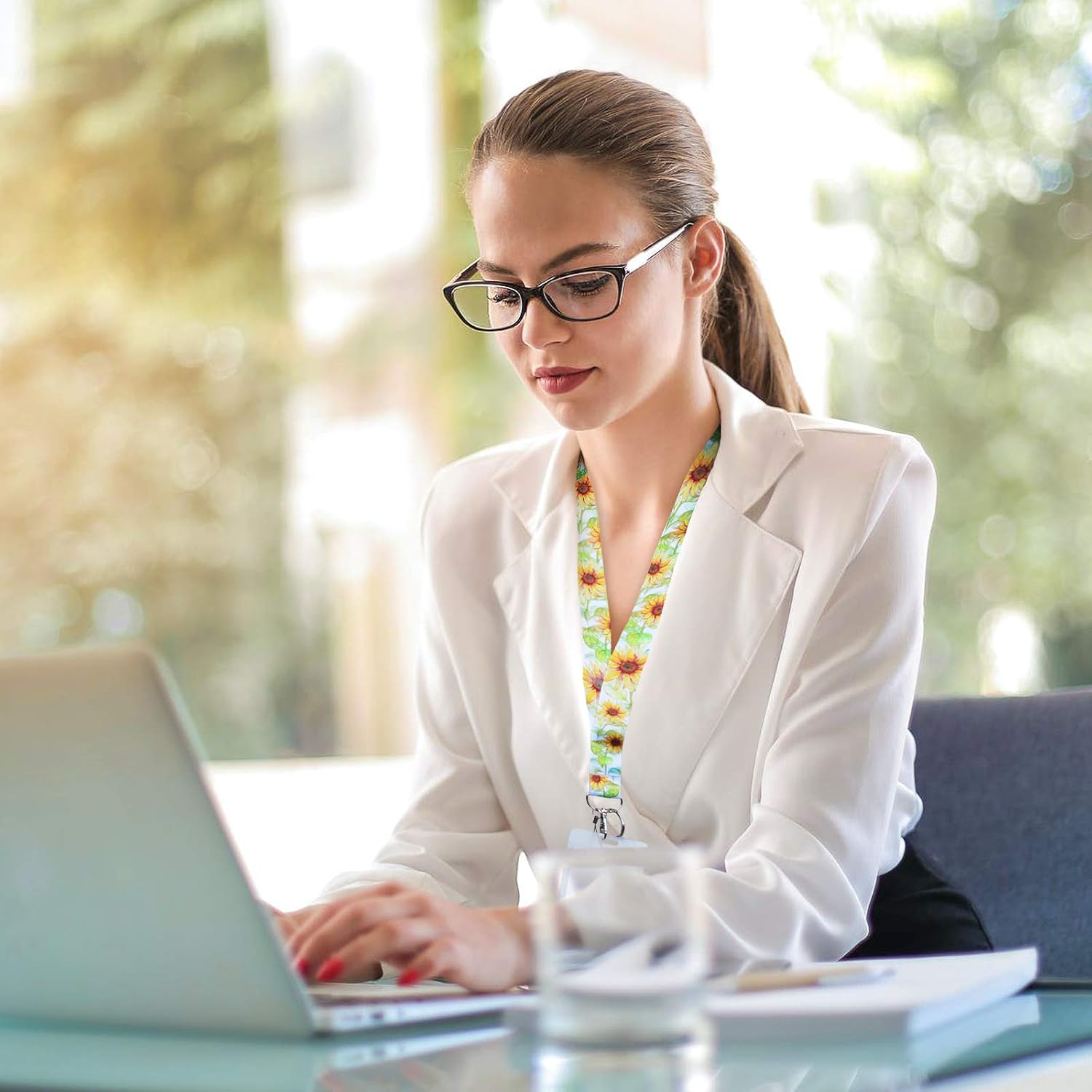 Yiflin Cute Neck Lanyard for Keys, Wallet, Id Card Holder, Cool Keychain Lanyard for Women, Men, Teacher - Image 3