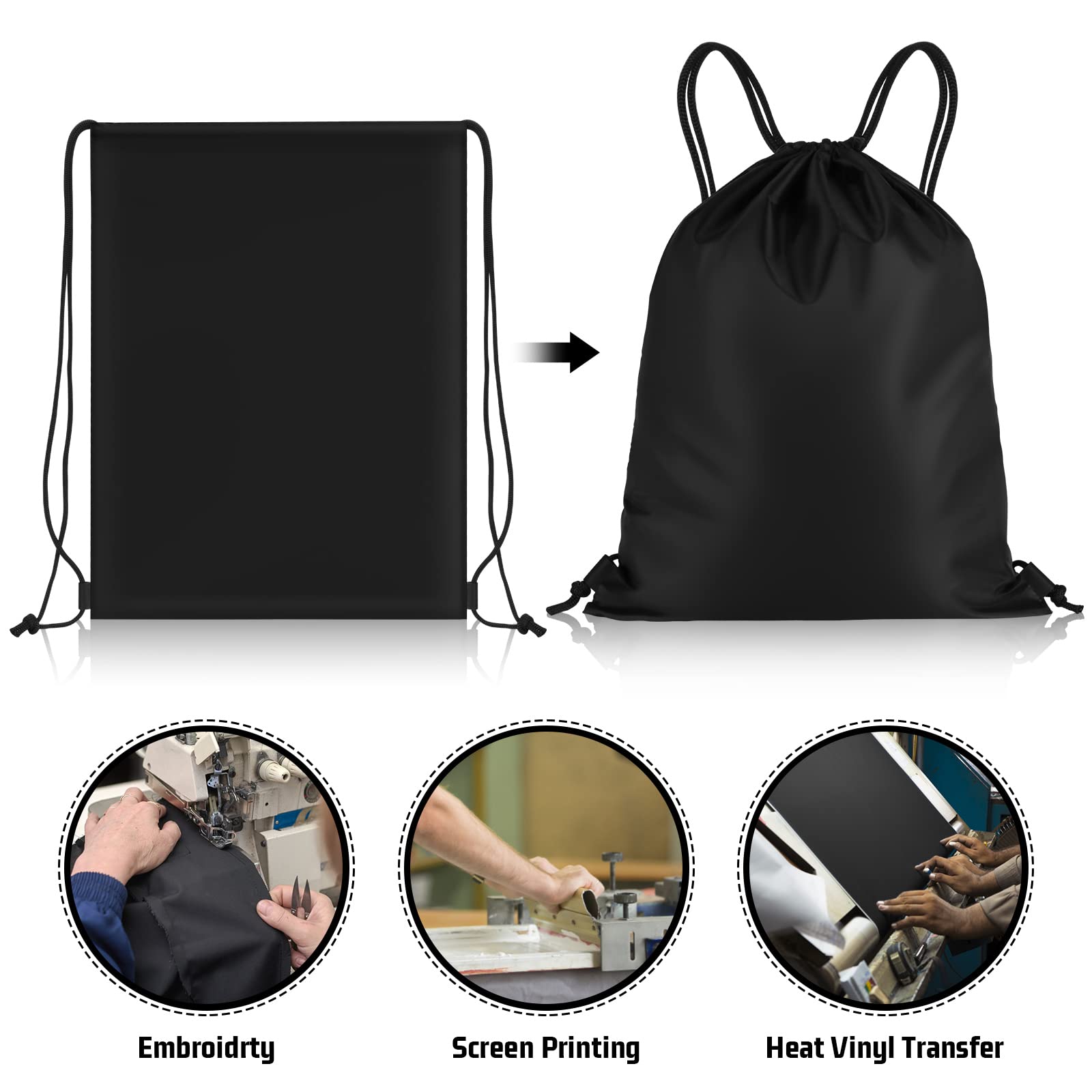 Sac à Cordon De Serrage Dans De Superbes Designs - Idéal Comme