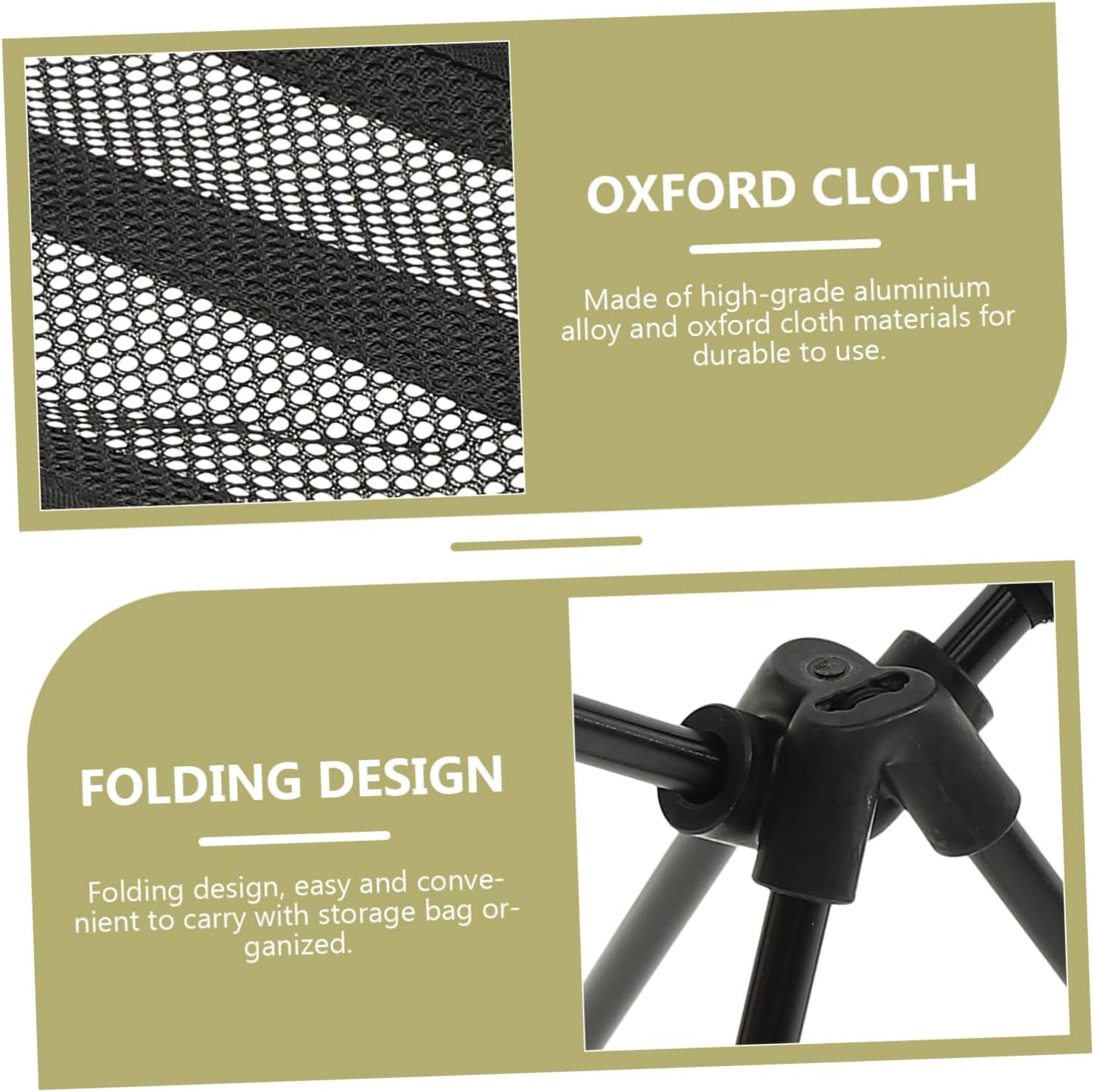 Kisangel Portable Folding Stool Lightweight Outdoor Chair for Camping Fishing Travel Picnics Durable Design with Easy Open Fold Functionality Space Saving Convenience