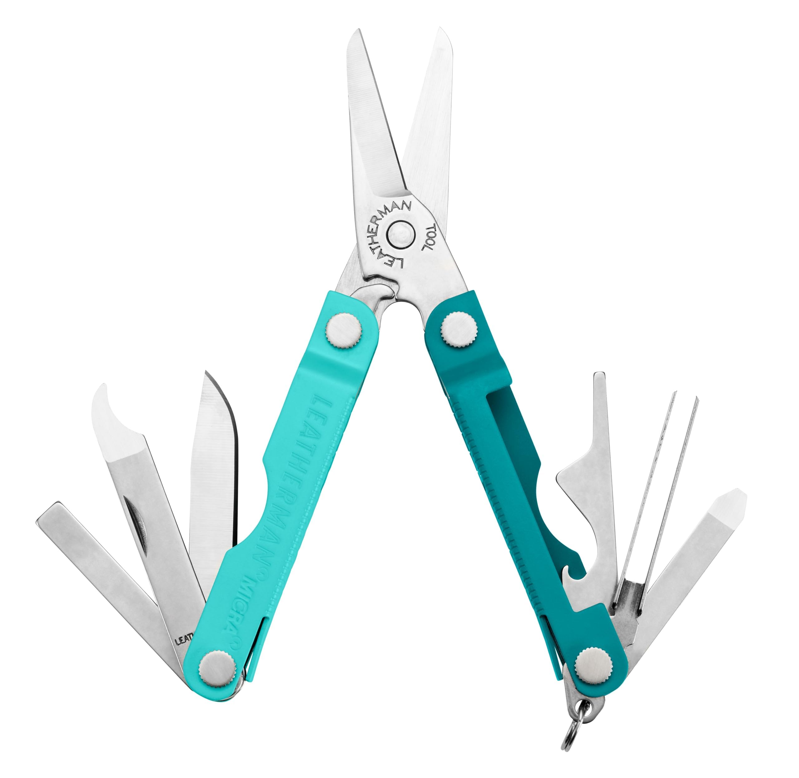 Micra, Keychain Multi-tool with Grooming Tools, Mini Pocketknife for Everyday Carry (EDC), Hobbies & Outdoors, Built in the USA, Parakeet