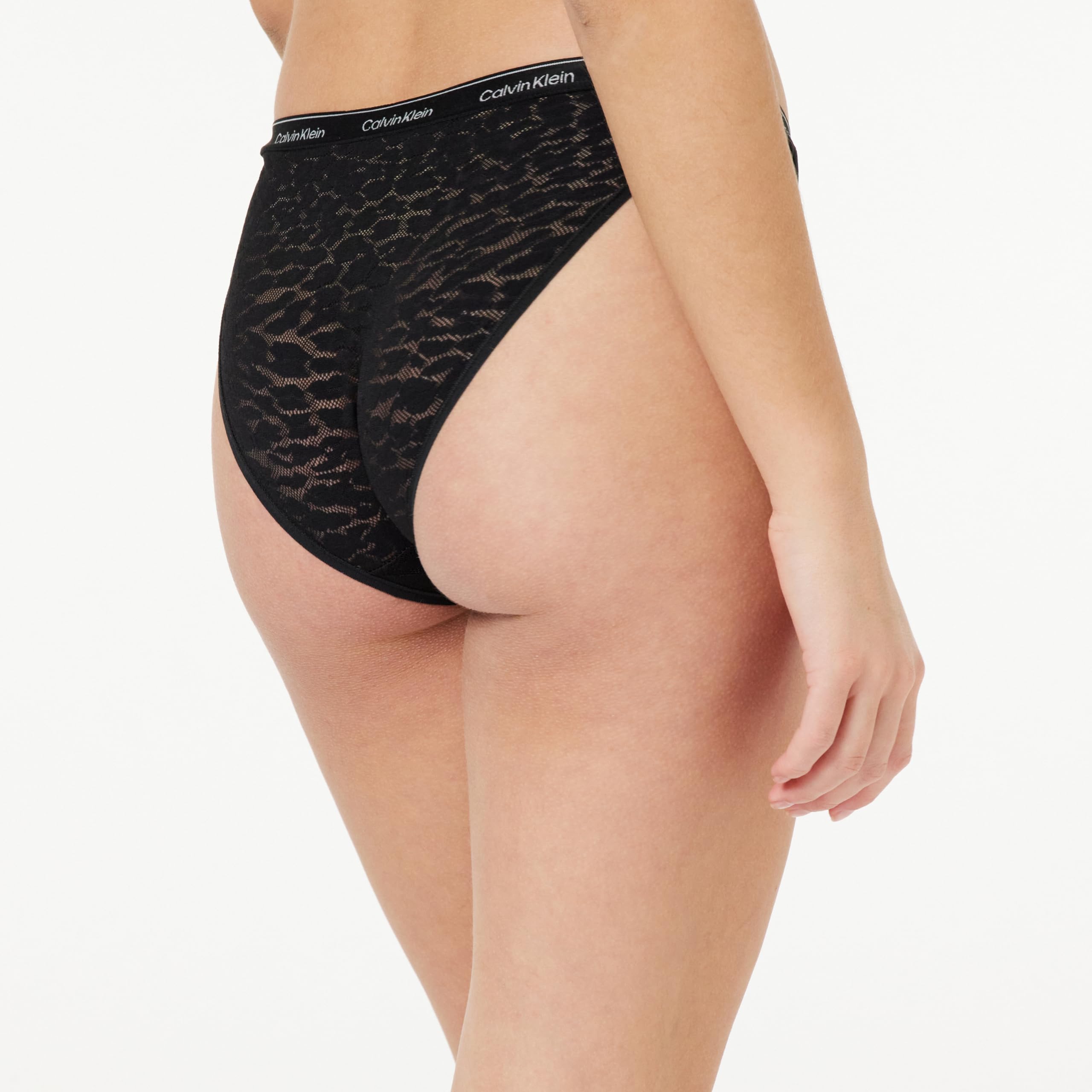 Calvin Klein Majtki bikini damskie, Czarny (czarny/czarny/czarny), M