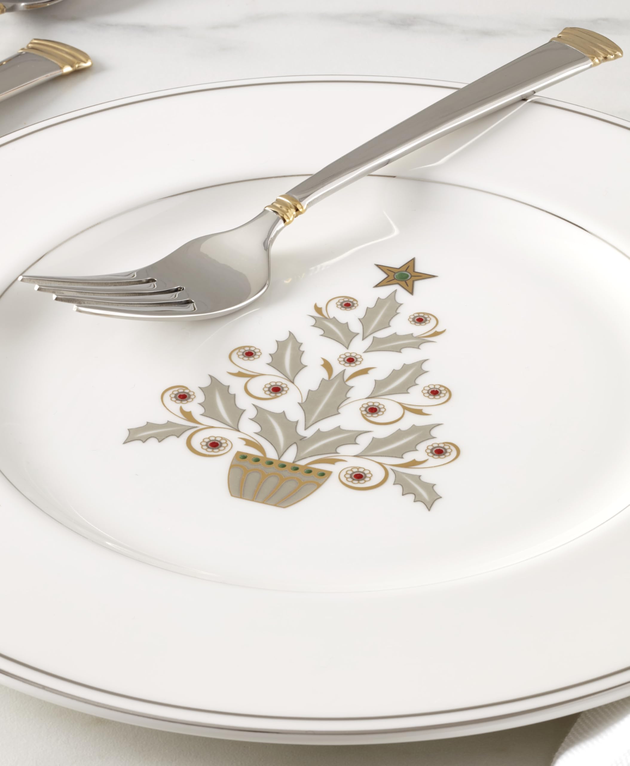 Amazon.com: Lenox 897868 Federal Platinum Tree Accent Plates