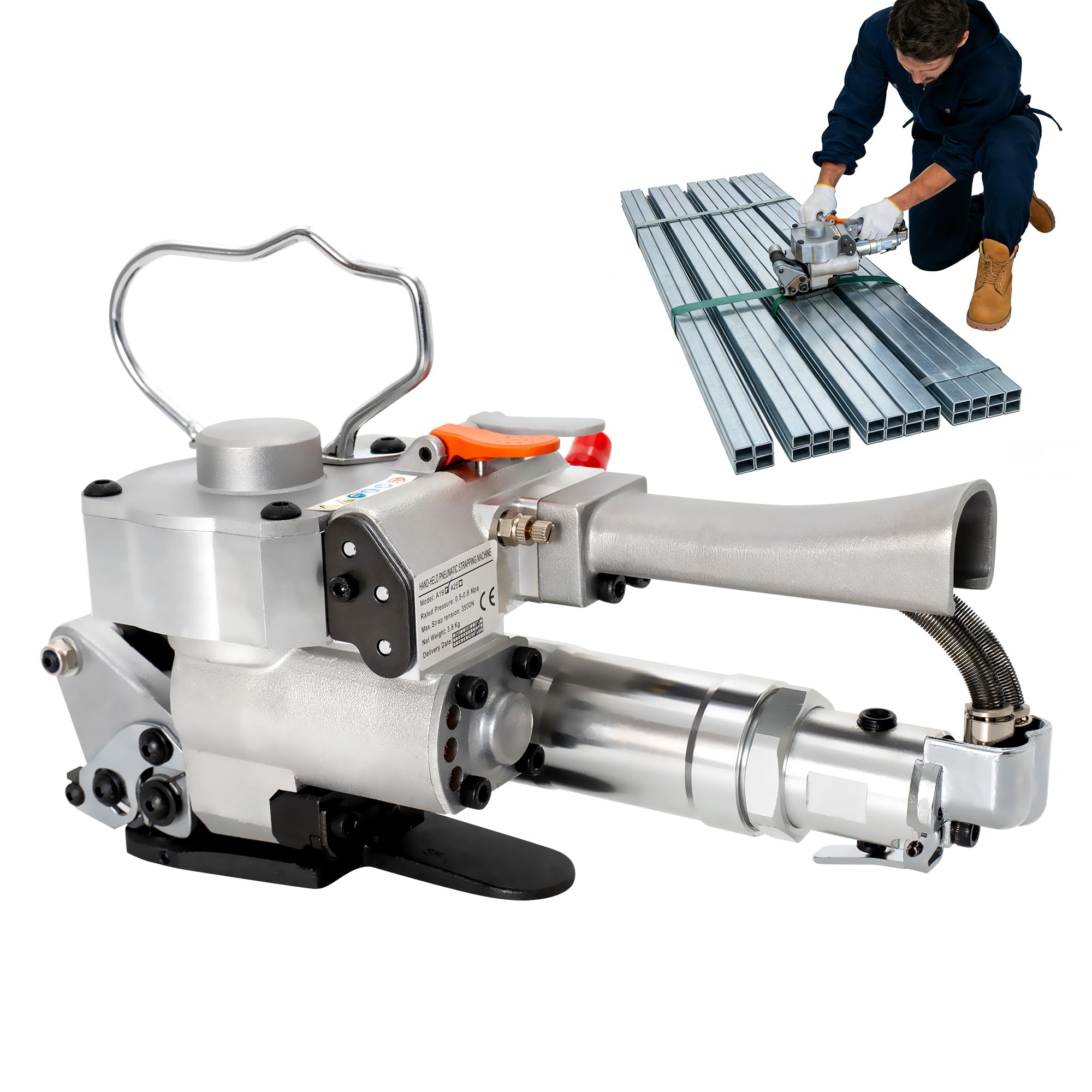 エアー式バンド結束機 樹脂バンド用 重梱包用 結束機 13〜19mm迄 Amazon.co.jp: OKVEQUIP バンド結束機 ppバンド 結束機 エアー式 樹脂
