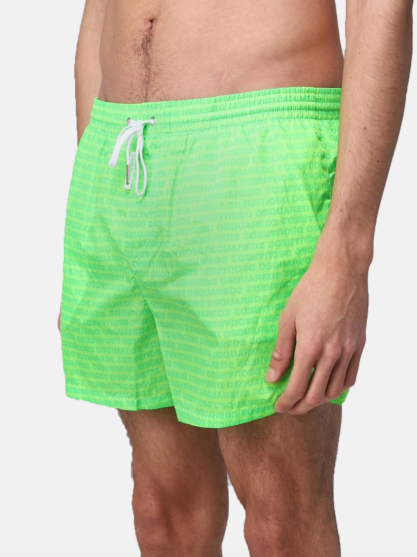 Dsquared2 - Bañador bóxer para hombre con logotipo All Over D7B644630