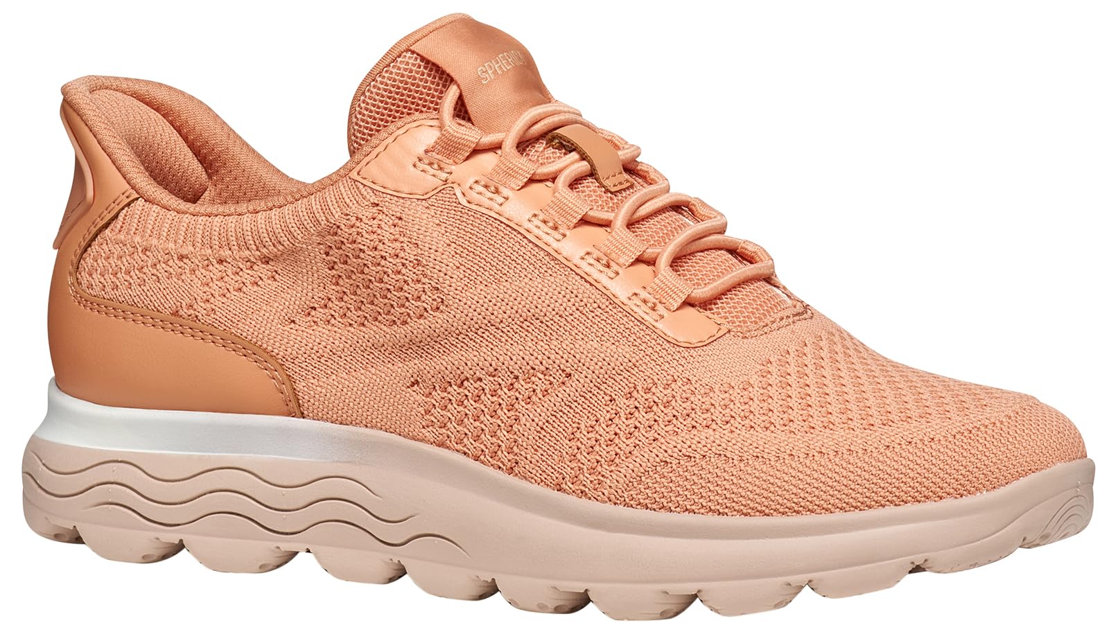 Geox Women's D SPHERICA Plus D Trainers, Peach, 39 EU
