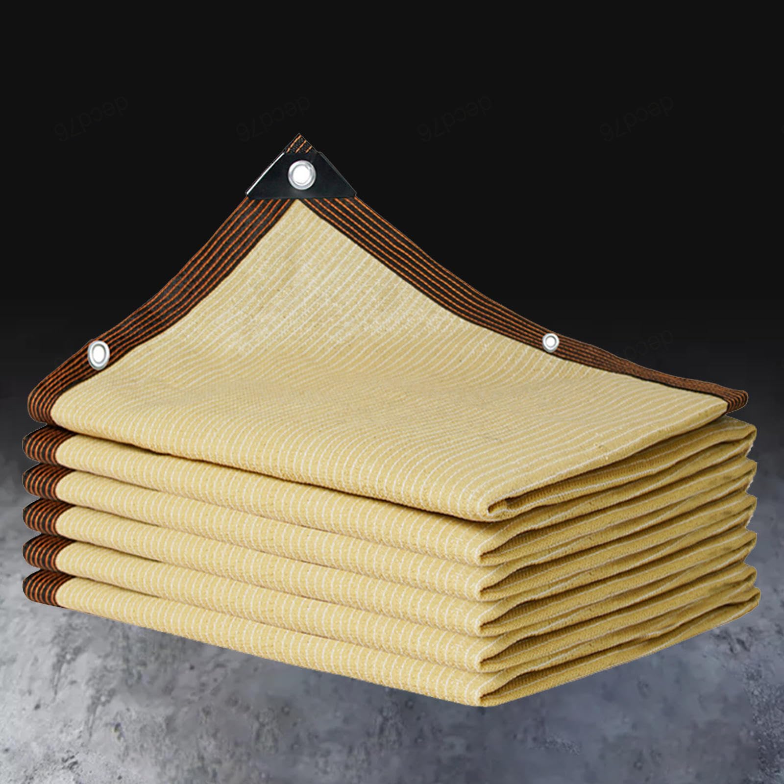 Voile d'ombrage anti-UV 95% imperméable pour bouter le soleil