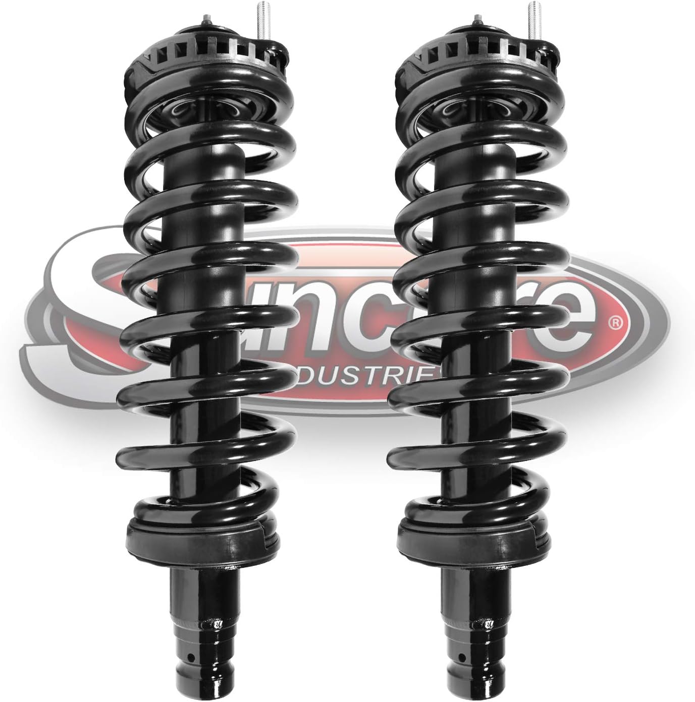 Front Quick Complete Struts & Coil Springs Replacement Compatible with 2004-2005 GMC Envoy XUV