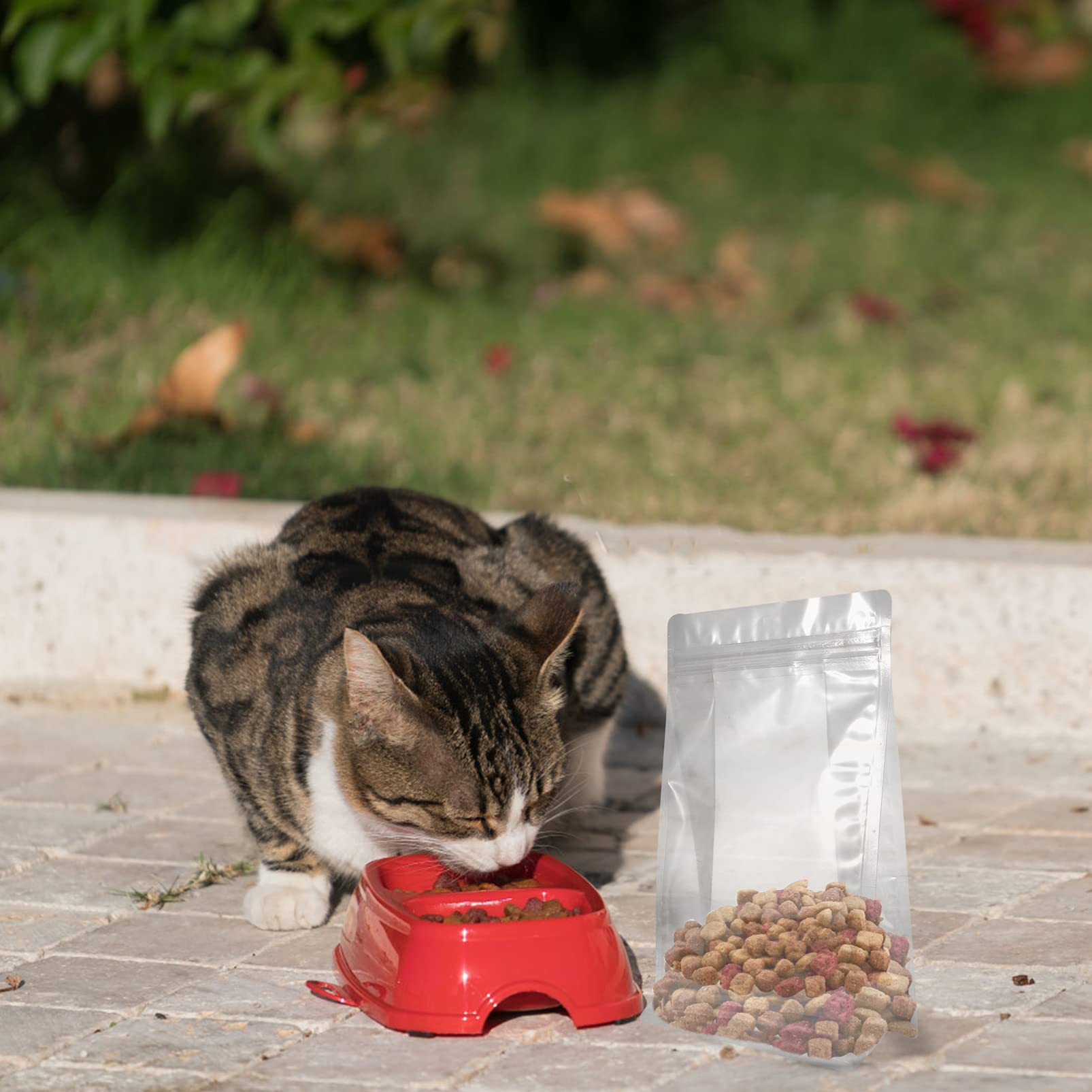 Mipcase 3 Ensembles Un Sachet Hermétique Bouffant Sceller Les De Stockage Des Aliments Accessoires Pour Chats D'odeur Chien Chat Fournitures De Chat Blanche Opp 30 Pièces * 3