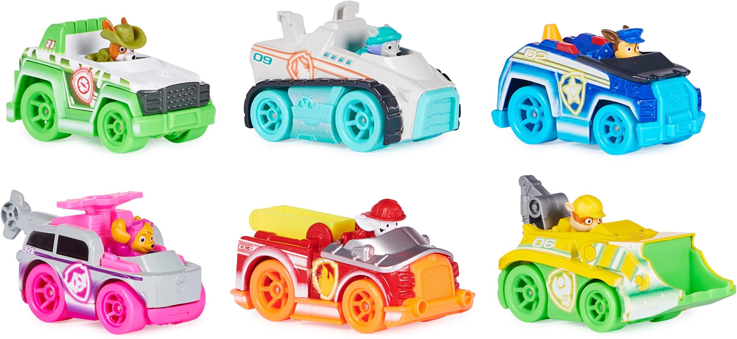 Metal Die Cast Vehicle Set, Neon