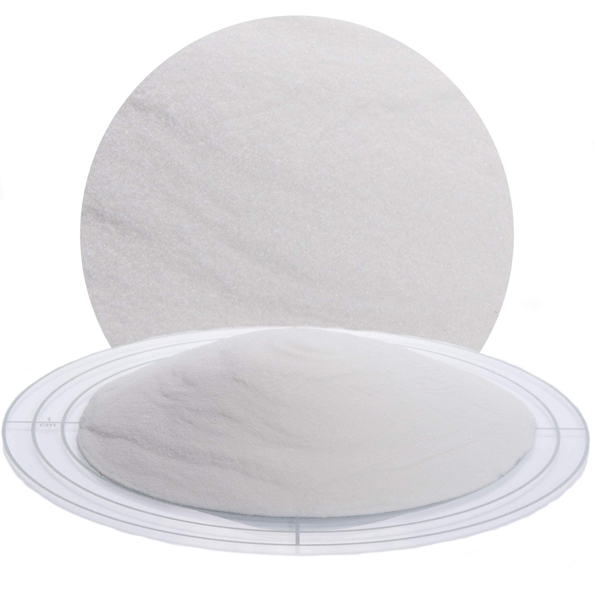 Schicker Glasperlen Strahlmittel 25 kg – Glasperlen Strahlmittel – Feinstrahlmittel 70-110 µm zum Sandstrahlen von Aluminium und Edelstahl