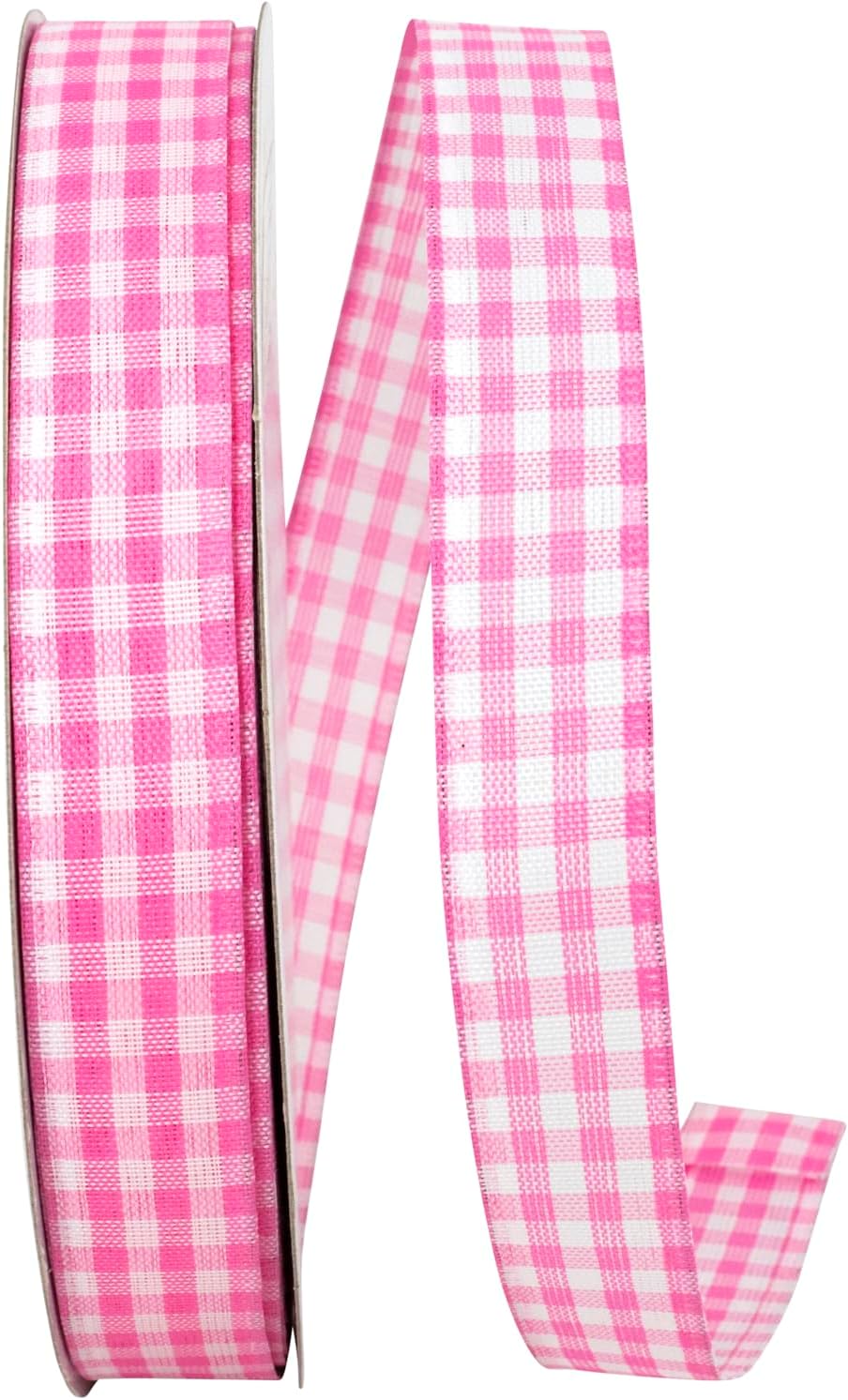 Reliant Ribbon 90052W-061-05K Ribbon, 7/8 Inch X 50 Yards, Pink