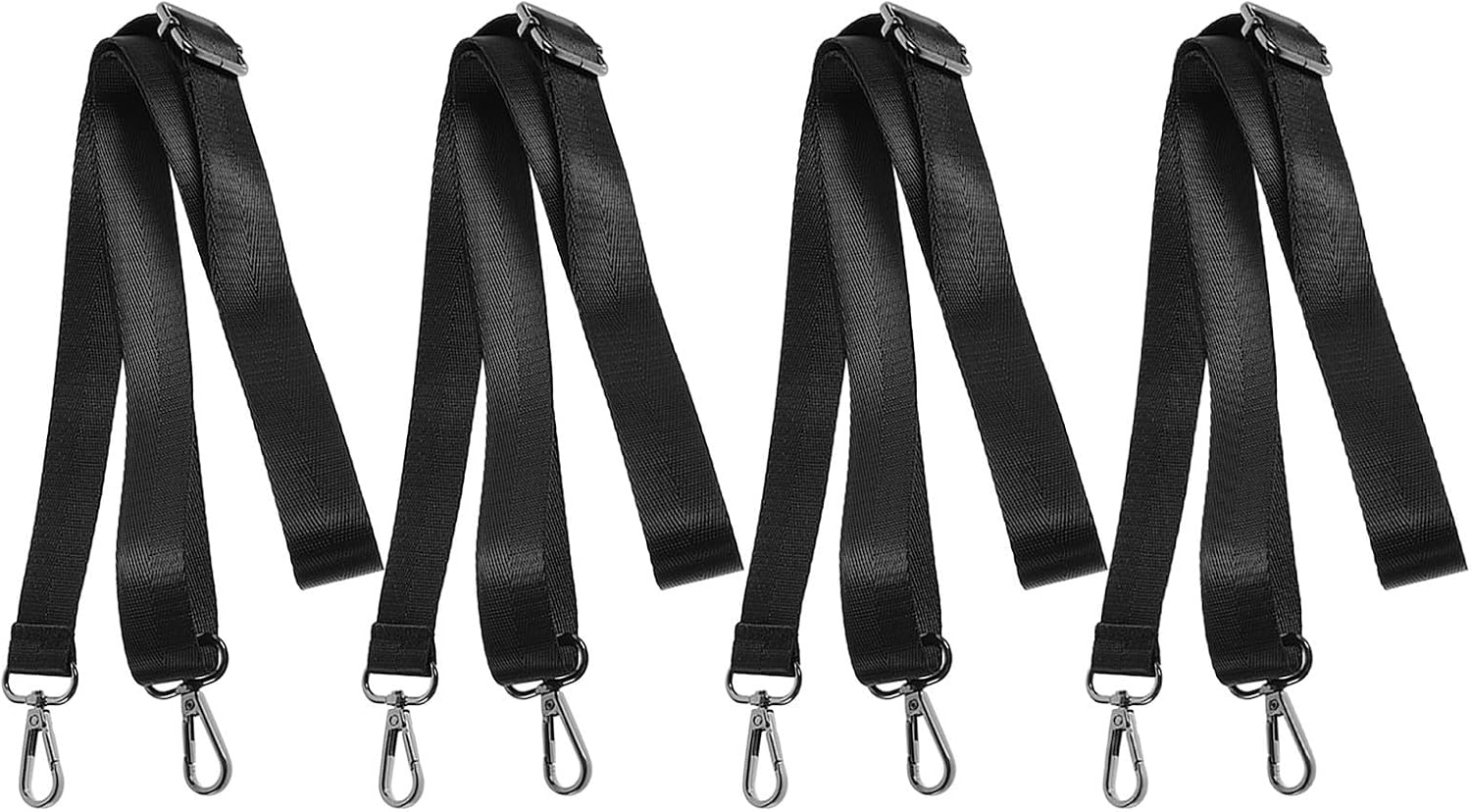 Adjustable Nylon Shoulder Strap with Swivel Hooks 4pcs for Laptop Bags