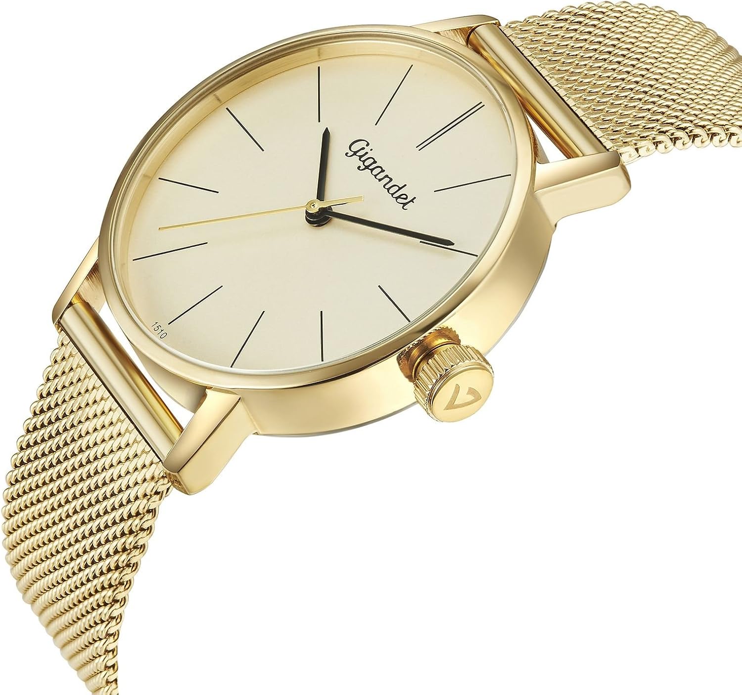 Gigandet Donna Orologio da polso al quarzo Movimento analogico con bracciale in acciaio inossidabile G43-021 Gigandet Donna Orologio da polso al quarzo Movimento analogico con bracciale in acciaio inossidabile G43-021