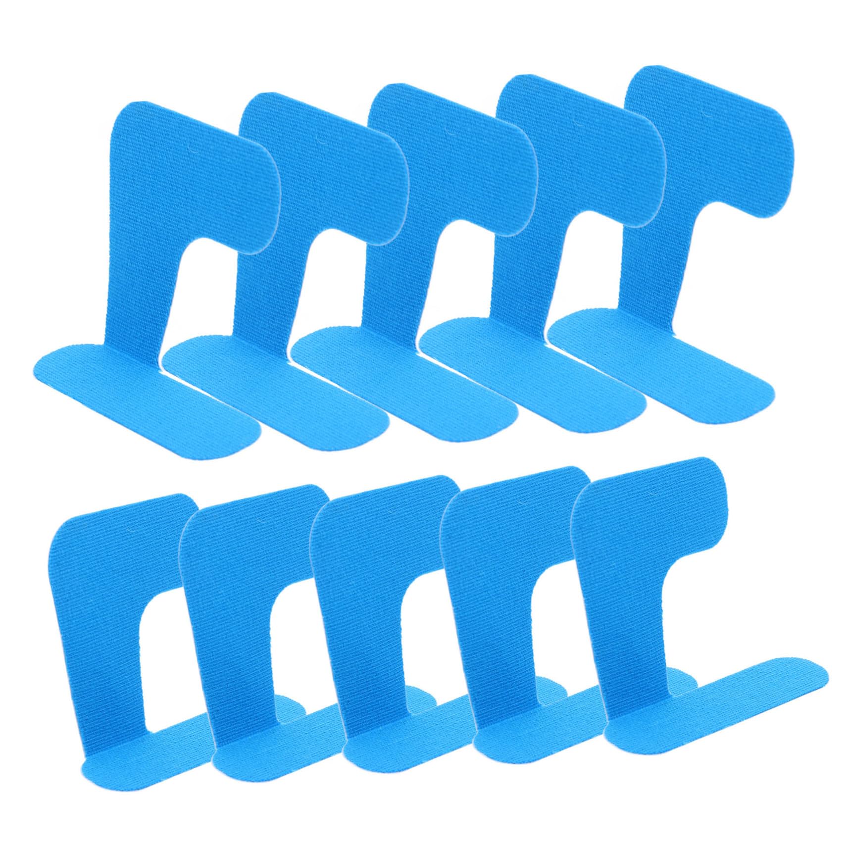 KOMBIUDA 10pcs Finger Bandage Patches Anti-friction Sports Finger Tape Elastic Finger Guard Patch Athletic Tape Patch for Sport Elastic Finger Protection Patch Tumb Patch Protecting Tape