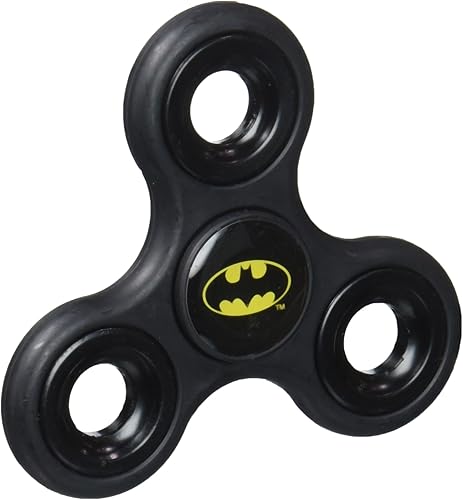 Miniatura 1 de Foco Batman diztracto Spinnerz Tres vías Fidget Toy Spinner Juguete Negro 3 x 275