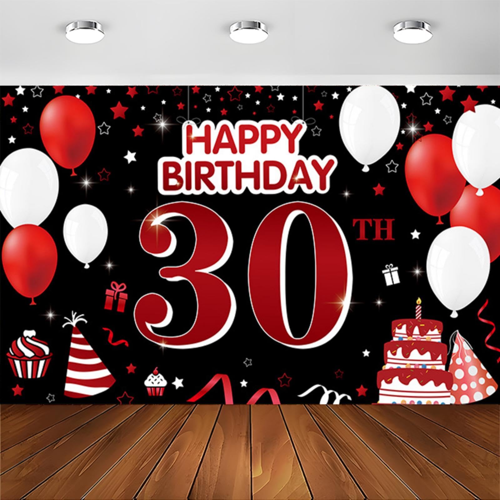 DECO ANNIVERSAIRE 18 Ans Noir Or, Banderole Anniversaire 18 Ans Noir Or Banderole Anniversaire 305315928521