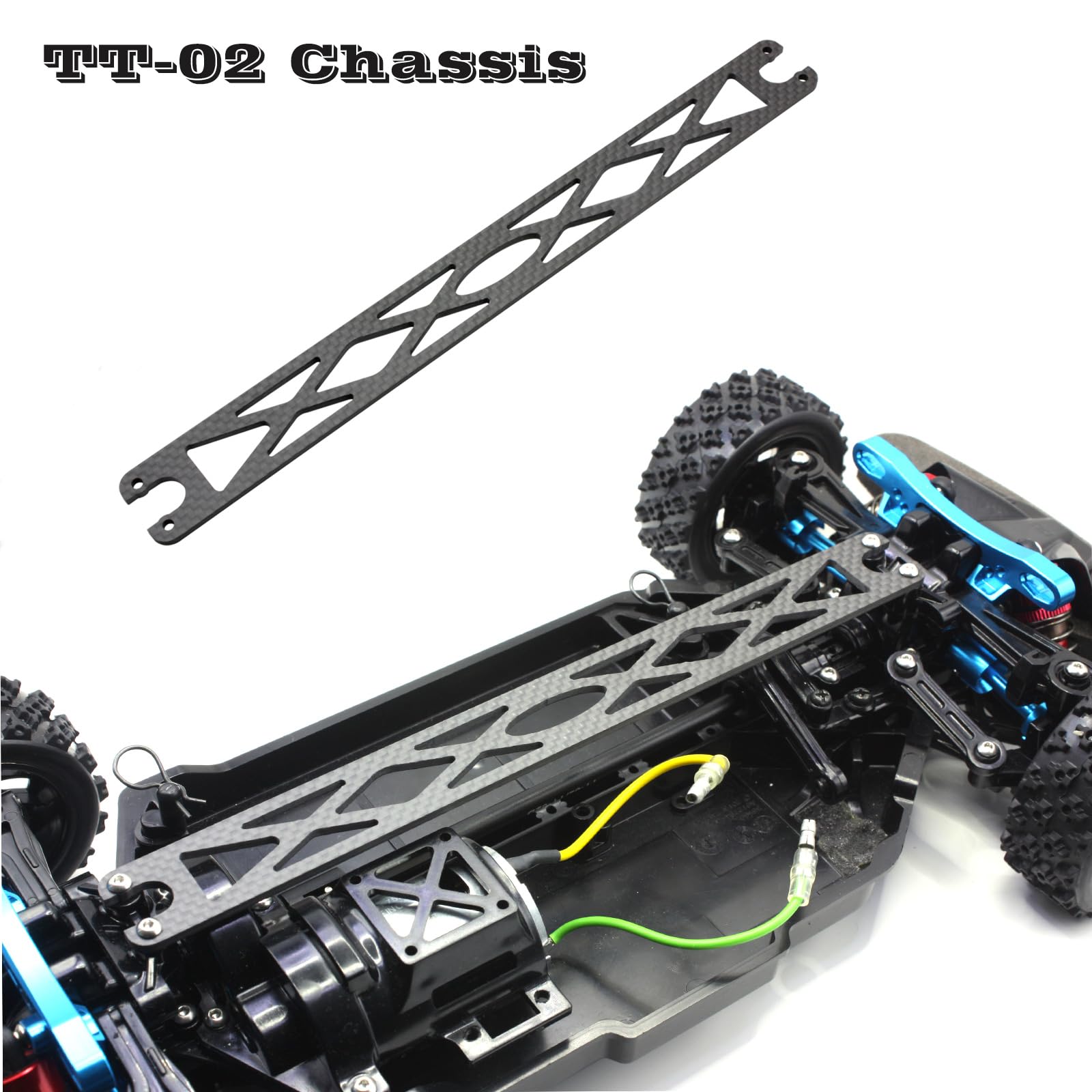 Amazon.co.jp: HOBOHY TT-02 カーボンファイバーアッパートップデッキ