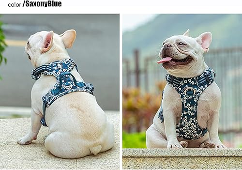 Miniatura 10 de Truelove TLH5655 - Arnés para perro con clip frontal ajustable, ajustable, sin tirones, reflectante, cómodo, duradero, suave, de algodón, con asa