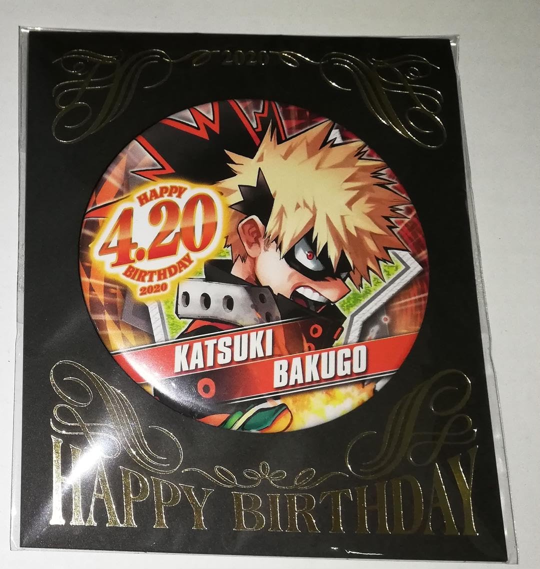 爆豪勝己 2020年 バースデー缶バッジ 原作缶バッジ まとめ売り 15個