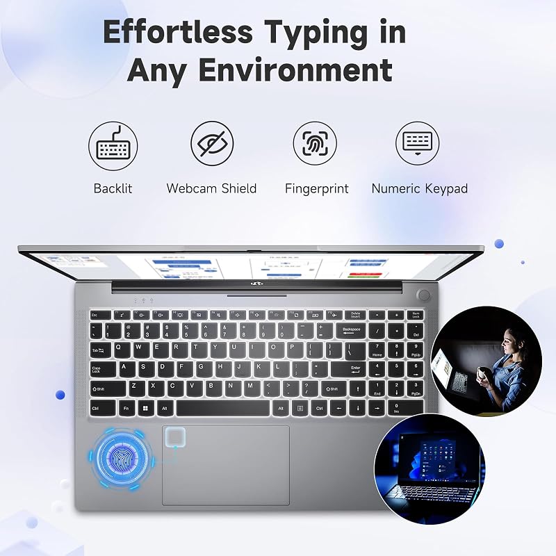 NIMO 15.6" FHD IPS Laptop, Intel Core i3-1215U (Beats i5-1135G7 Class) image 5