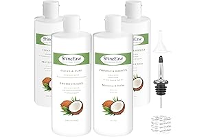 Empty Cruise Bottles for Liquor: Ultimate Leak-Proof & Extra Large Containers (4-Pack)